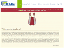 Tablet Screenshot of jutelam.com